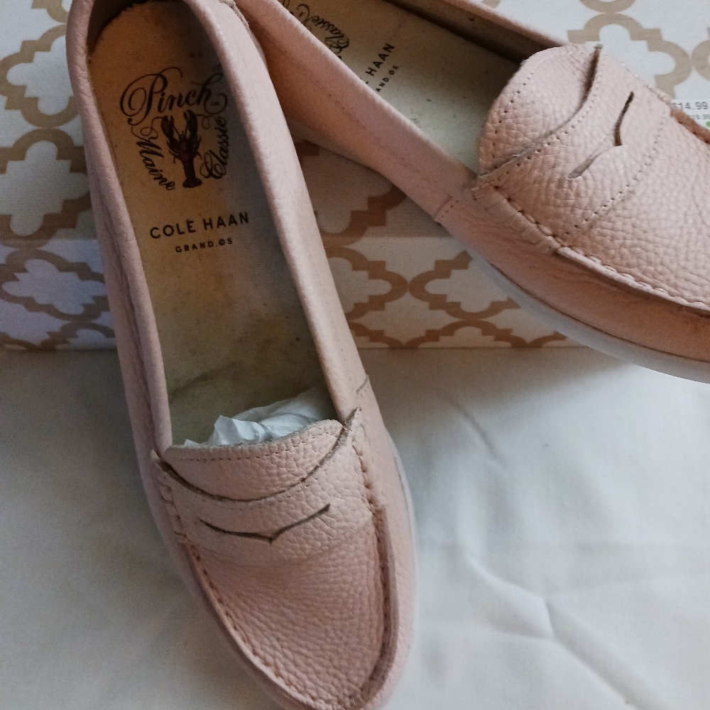 Cole Haan Maine Classic Pinch Pink Loafers